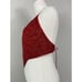 Panoply atlanta red sequin halter top