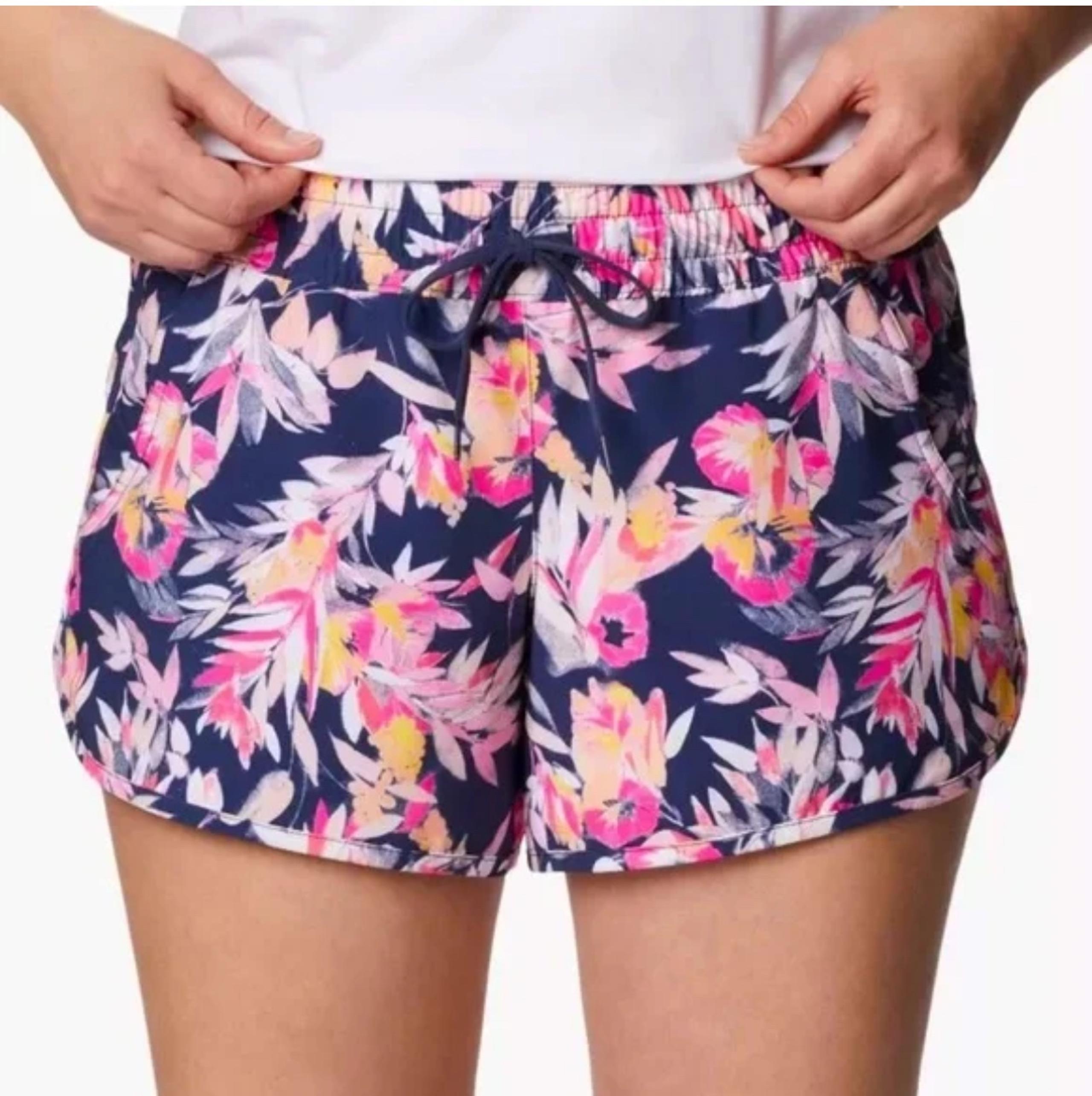 Columbia Floral Print Shorts - Size Medium