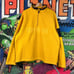 Vintage 90s Tommy Hilfiger Quarter Zip Fleece Yellow Size 2XL