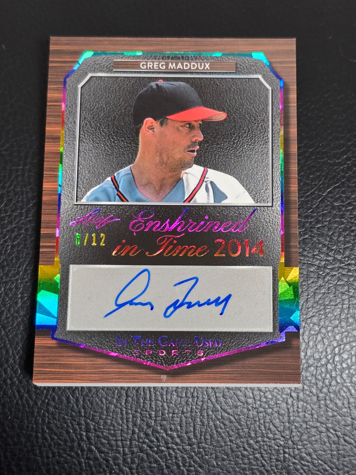 2024 Leaf Greg Maddux/Tom Glavine Dual Auto 6/12