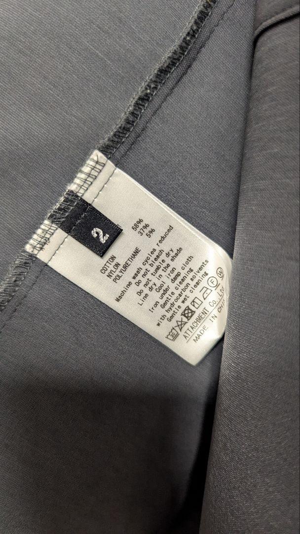 Attachment STUDIOUS Exclusive No Collar Zip Jacket 2