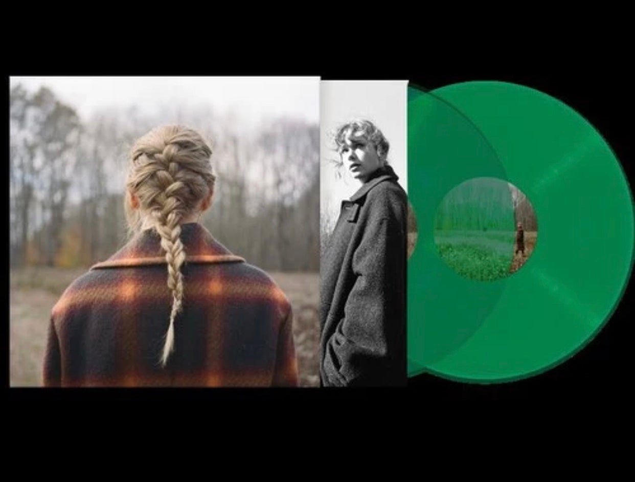 SEALED Taylor Swift Evermore Green Vinyl