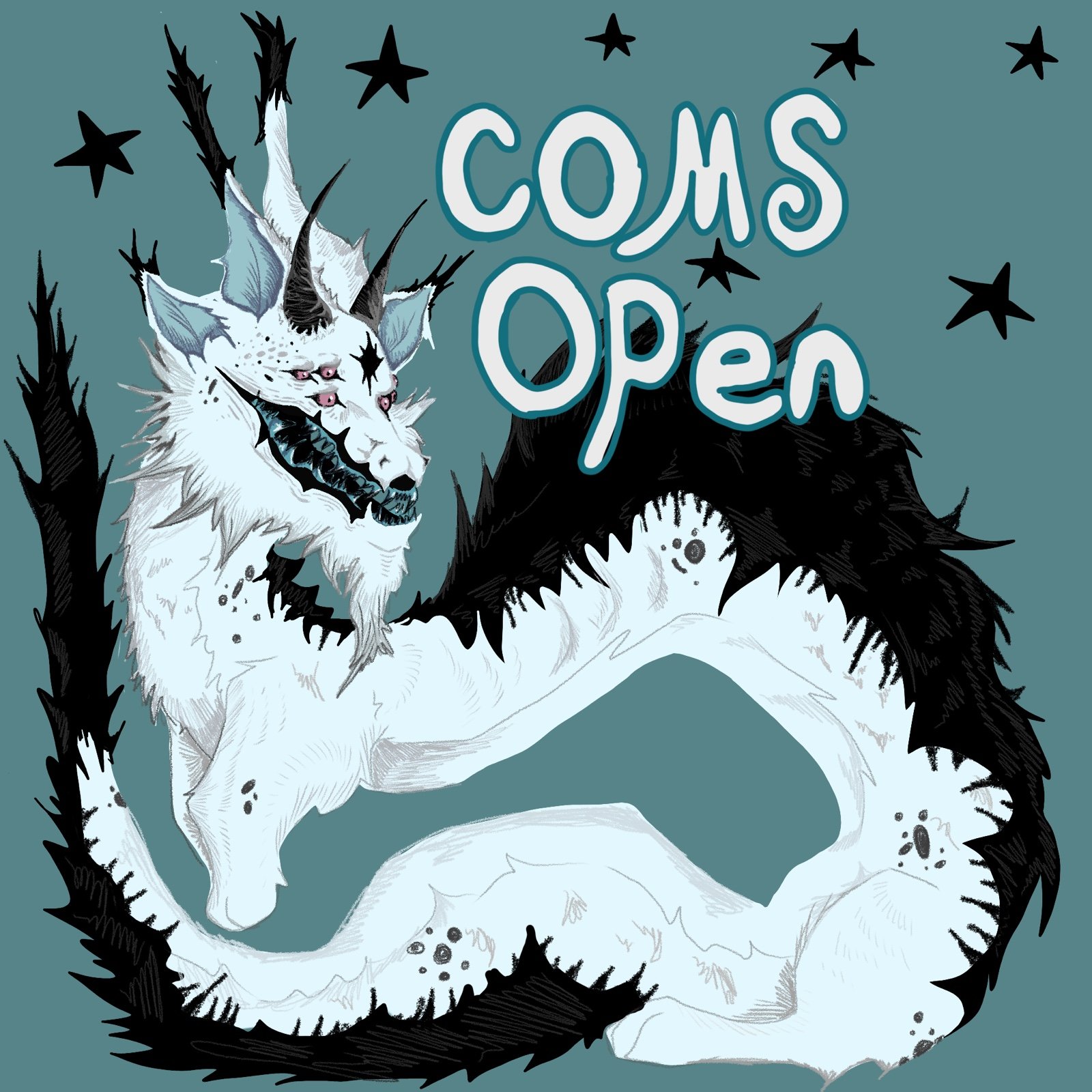 fursona and other animal OC COMS open!!