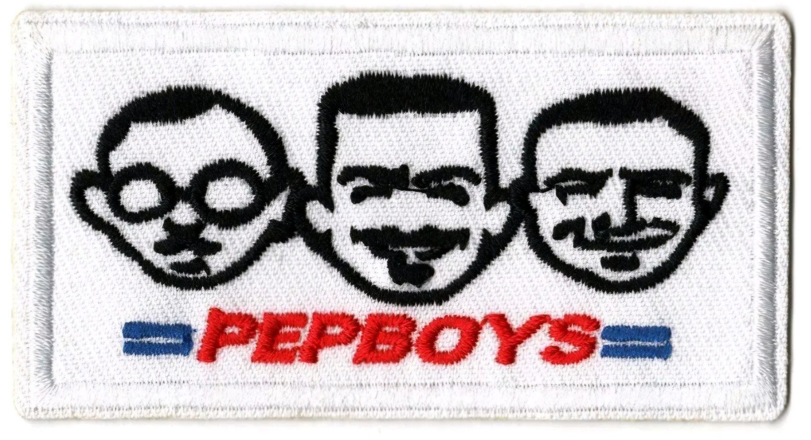 Pep Boys embroidered Iron on patch 6 ct. automotive service and parts