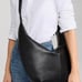Madewell slouch hobo - black leather