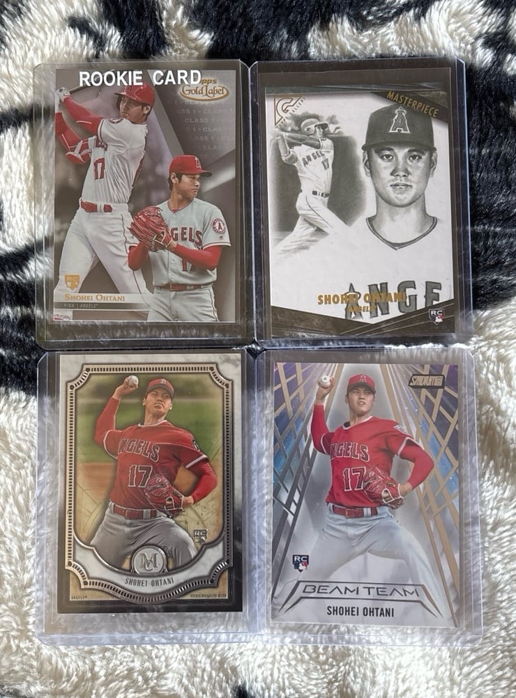 Shohei Ohtani 4 Card Lot
