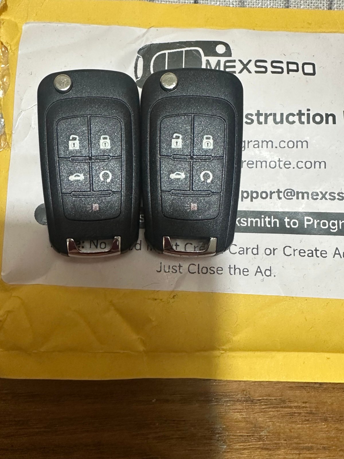 Key Fob for Chevy, Buick & GMC please see all years & models