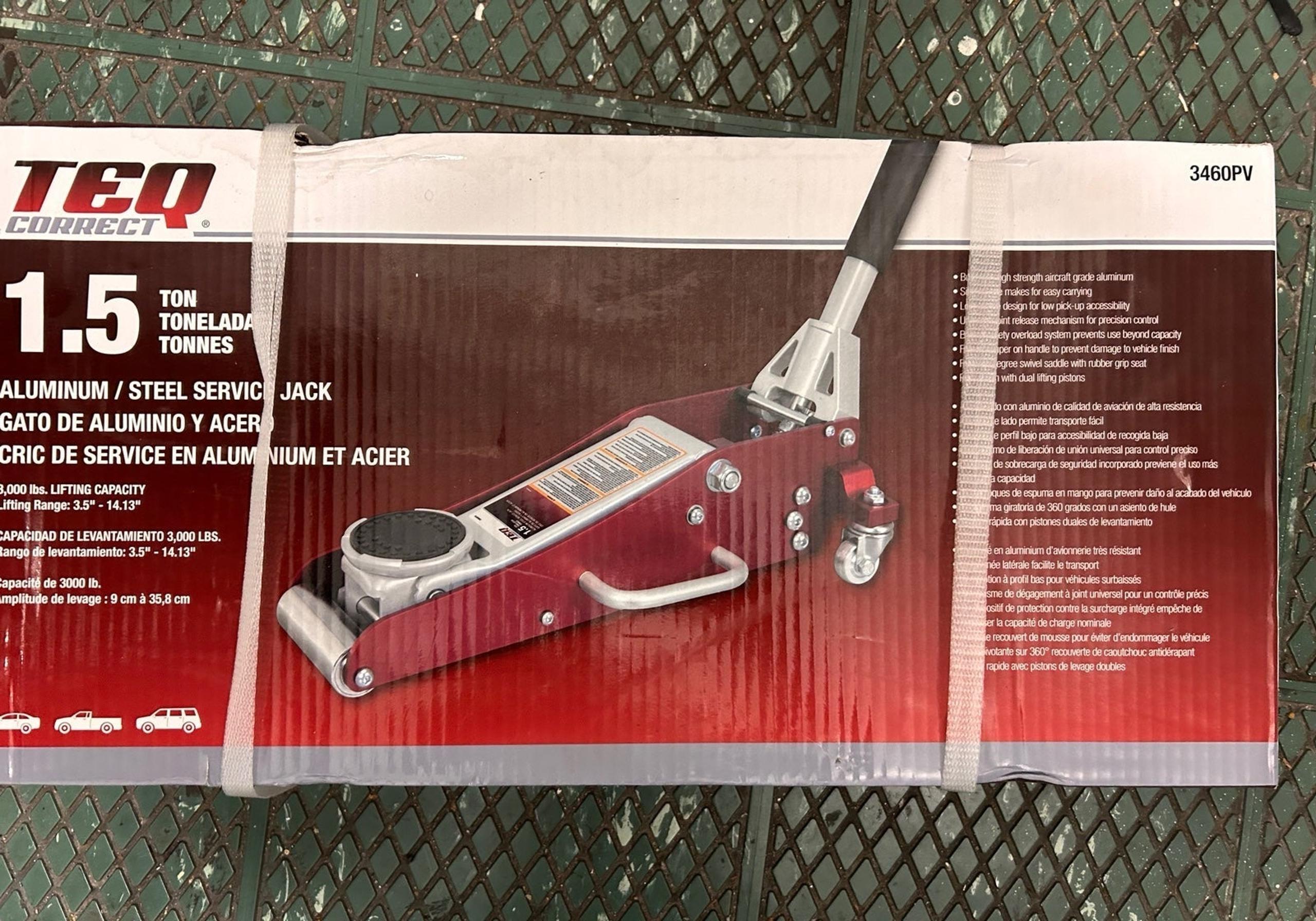 Aluminum Service jack