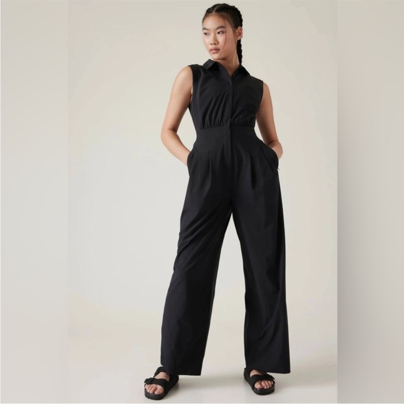 Athleta Brooklyn Heights Wide Leg Jumpsuit