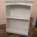 Bookcase with Wainscoting Detail - White
