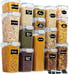 Vtopmart Airtight Food Storage Containers Set with Lids, 15pcs BPA Free Plastic