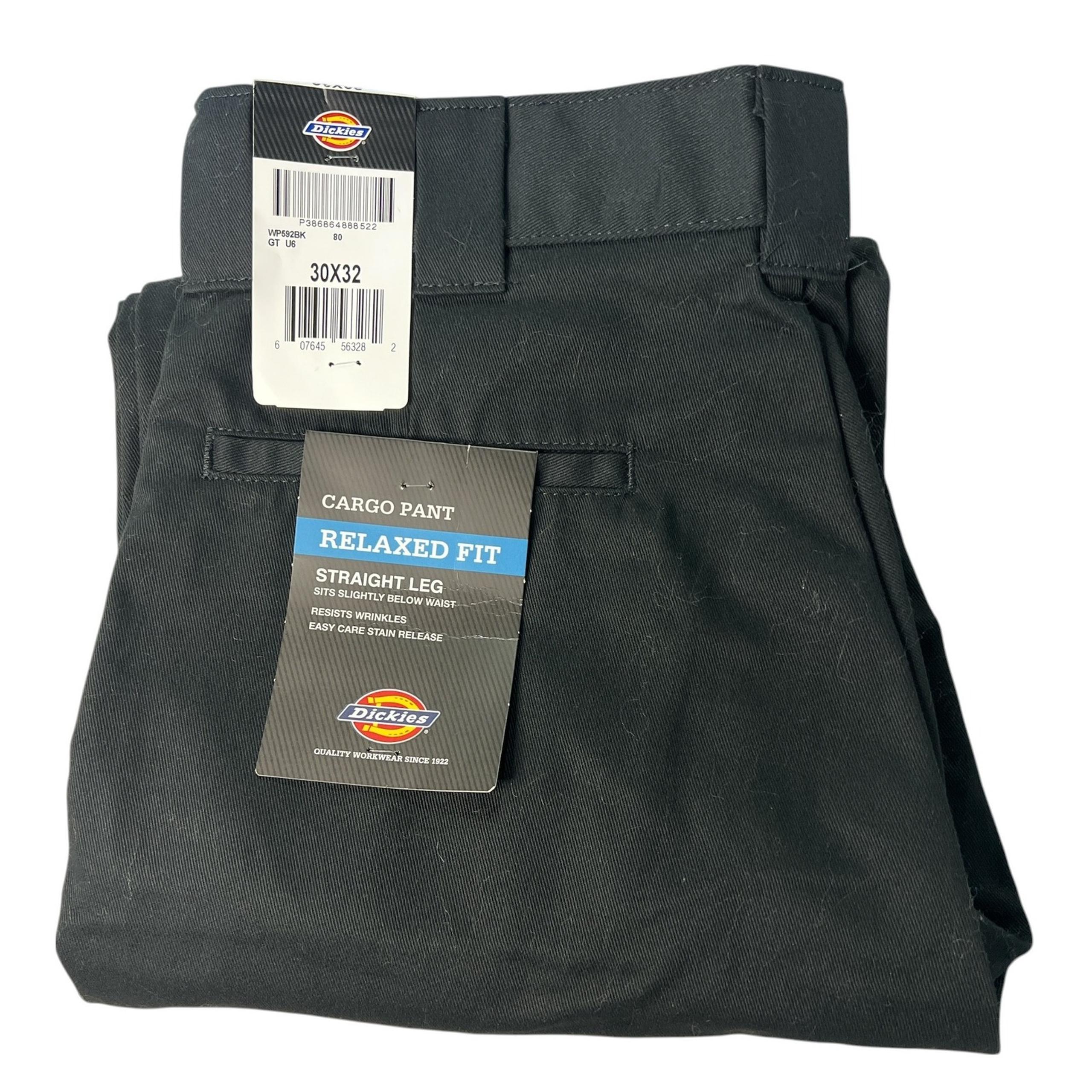 Dickies Relaxed Fit Cargo Pants Straight Leg Easy Care 30x32