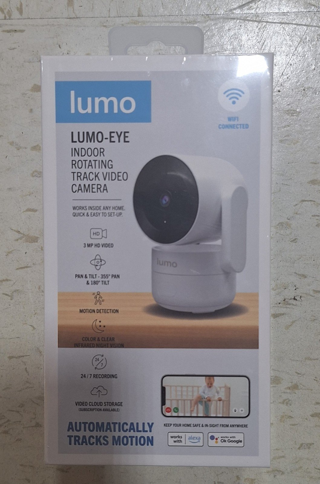LUMO - Eye Indoor Rotating Video Camera