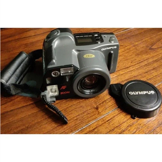 Olympus Infinity Super Zoom 300 35mm SLR Film Camera READ