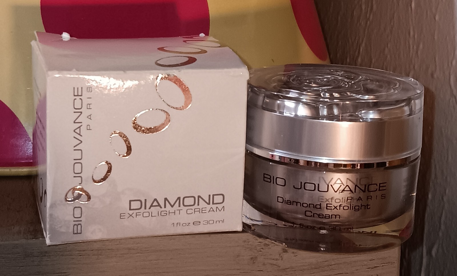 NEW in Box Bio Jouvance Paris 1oz Diamond Exfoliaght Cream