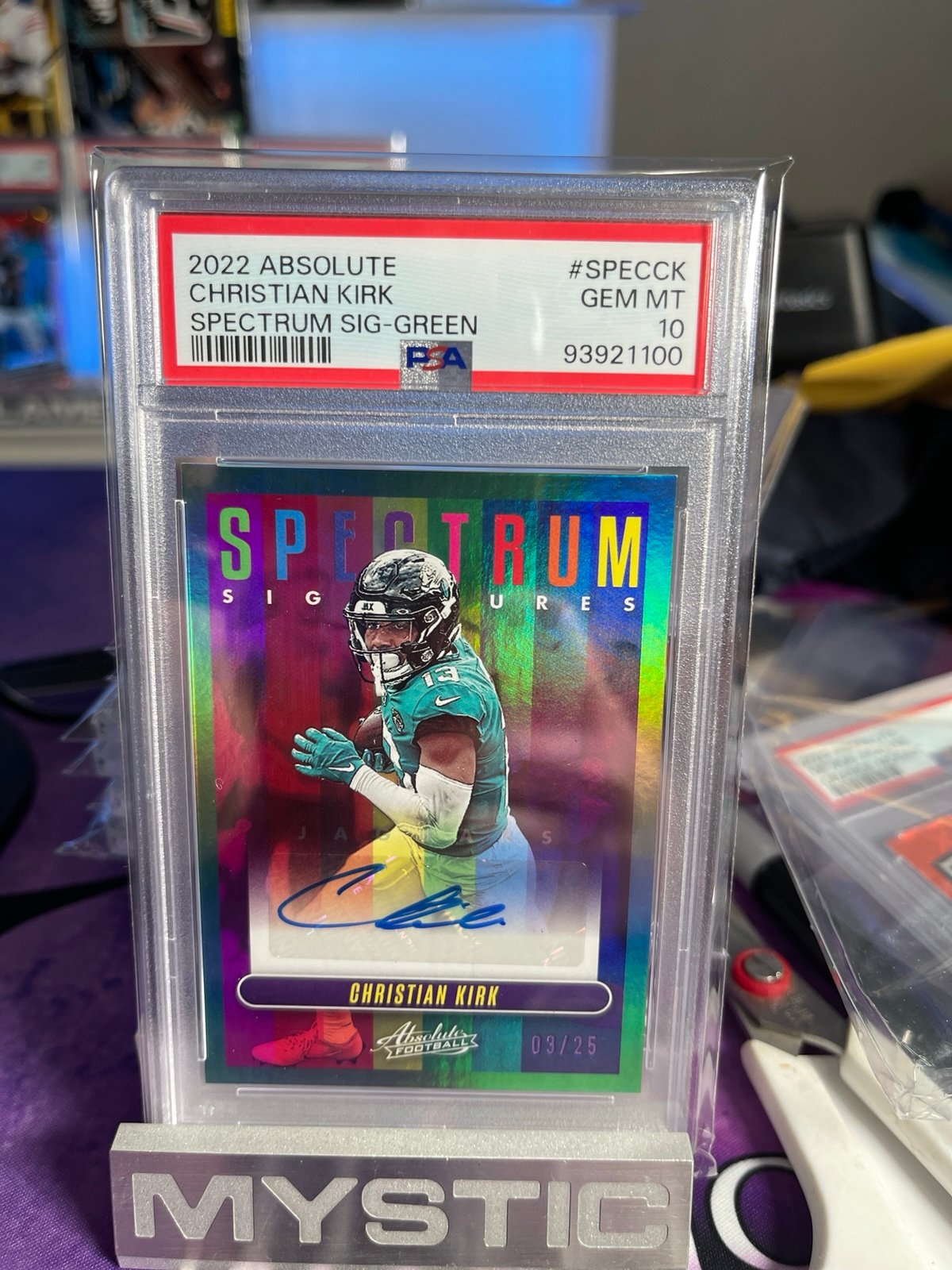Auto 2022 Christian Kirk psa 10 /25 jaguars