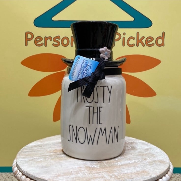 Rae Dunn x Frosty the Snowman FROSTY THE SNOWMAN Canister