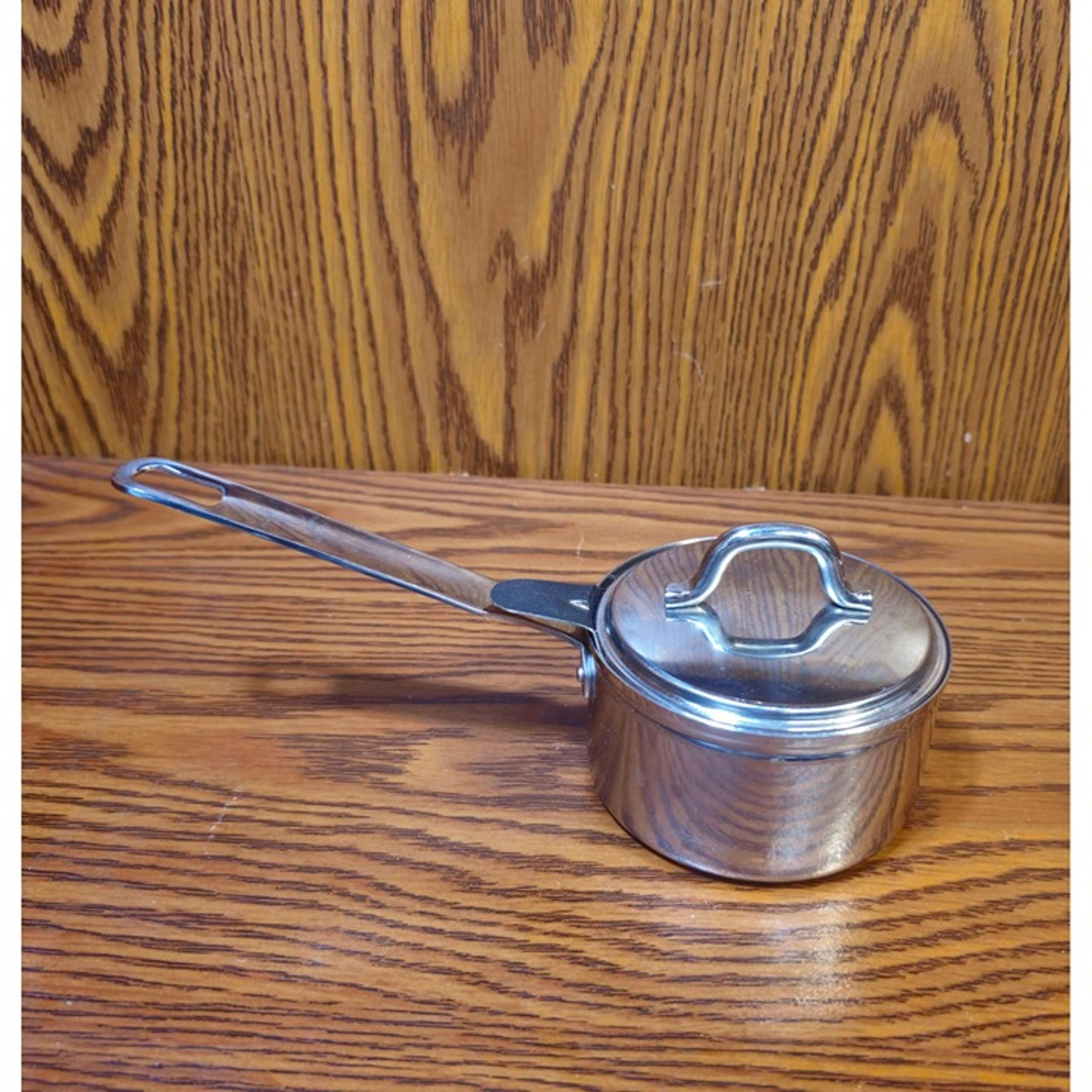 Small Endurance 18/10 Stainless Steel Saucepan With Lid & Insert
