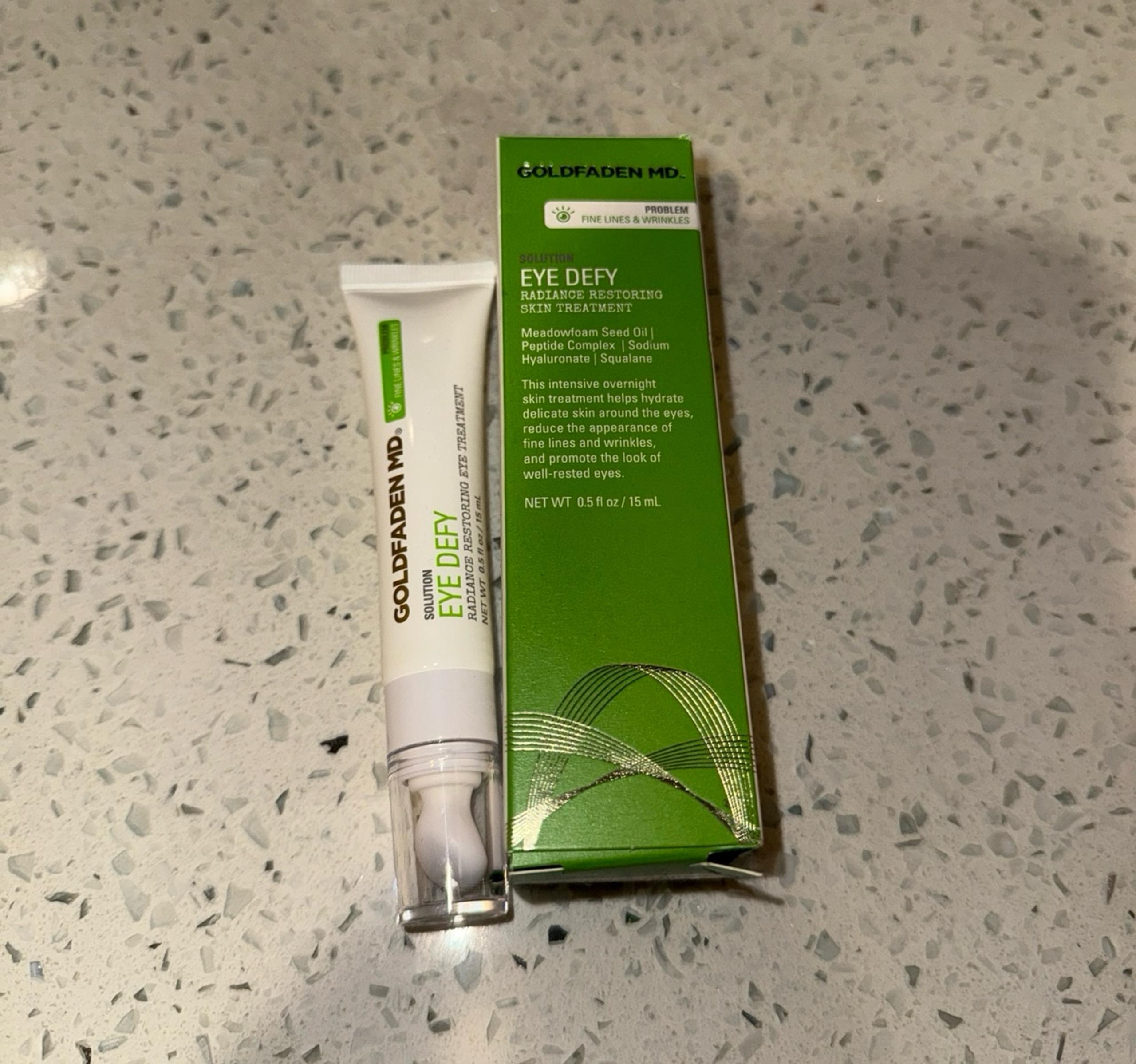 GOLDFADEN MD EYE DEFY Radiance Restoring skin treatment