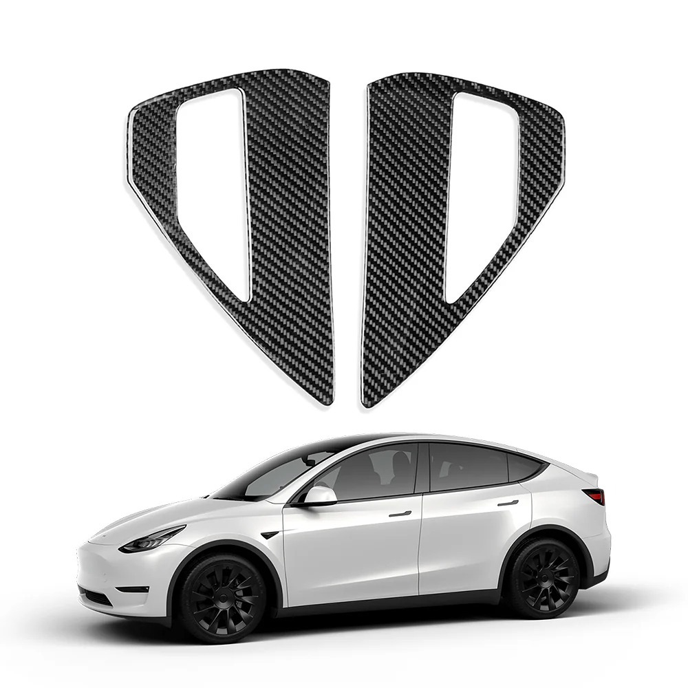 NEW 2020-2023 TESLA MODEL Y / 2017-2023 MODEL 3 REAL CARBON FIBER CHARGE PORT