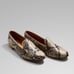 Brand new without box Coach Utopia Leather Snakeskin print flats