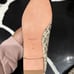 Brand new without box Coach Utopia Leather Snakeskin print flats