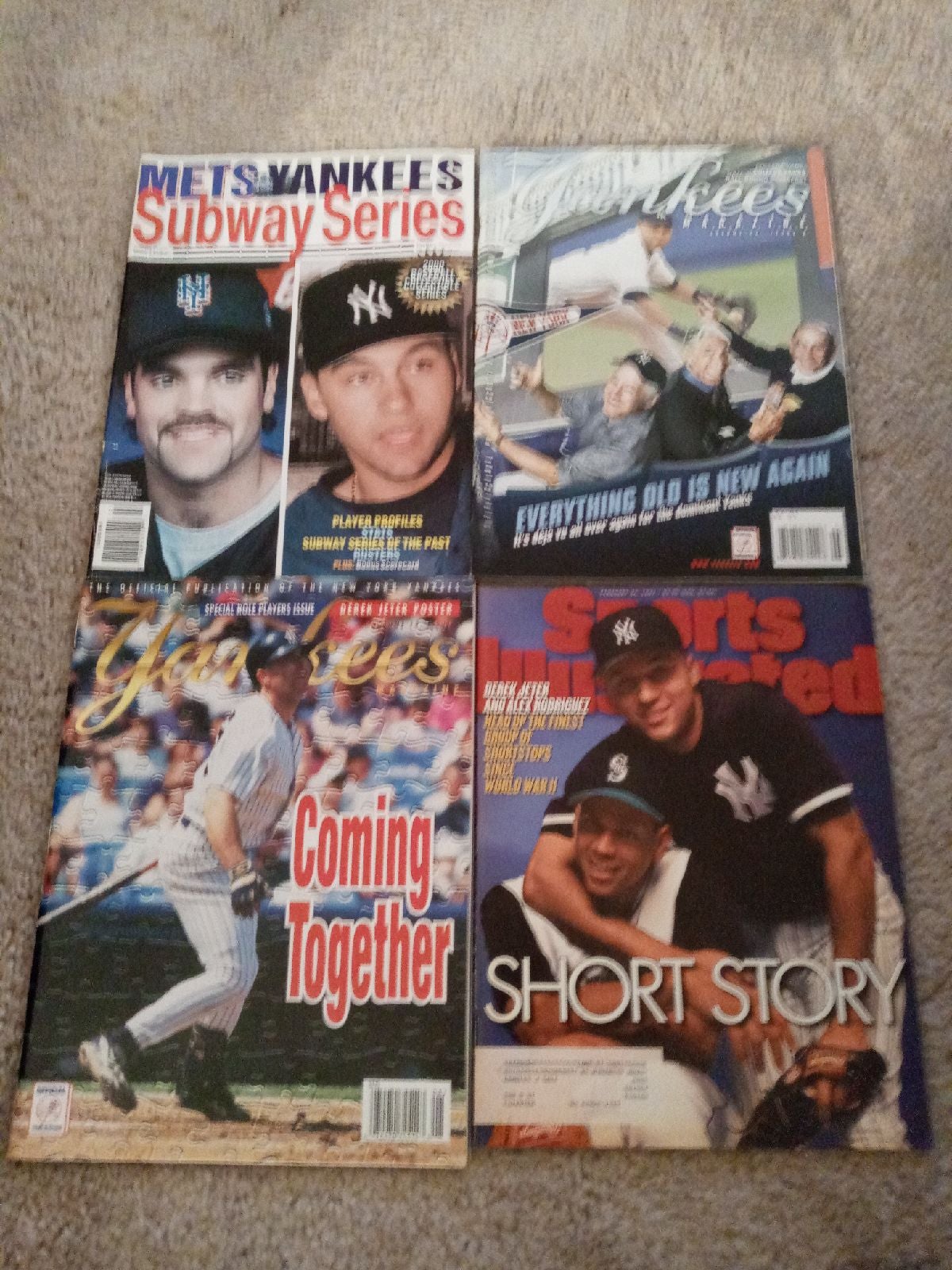 4 Yankees magazines