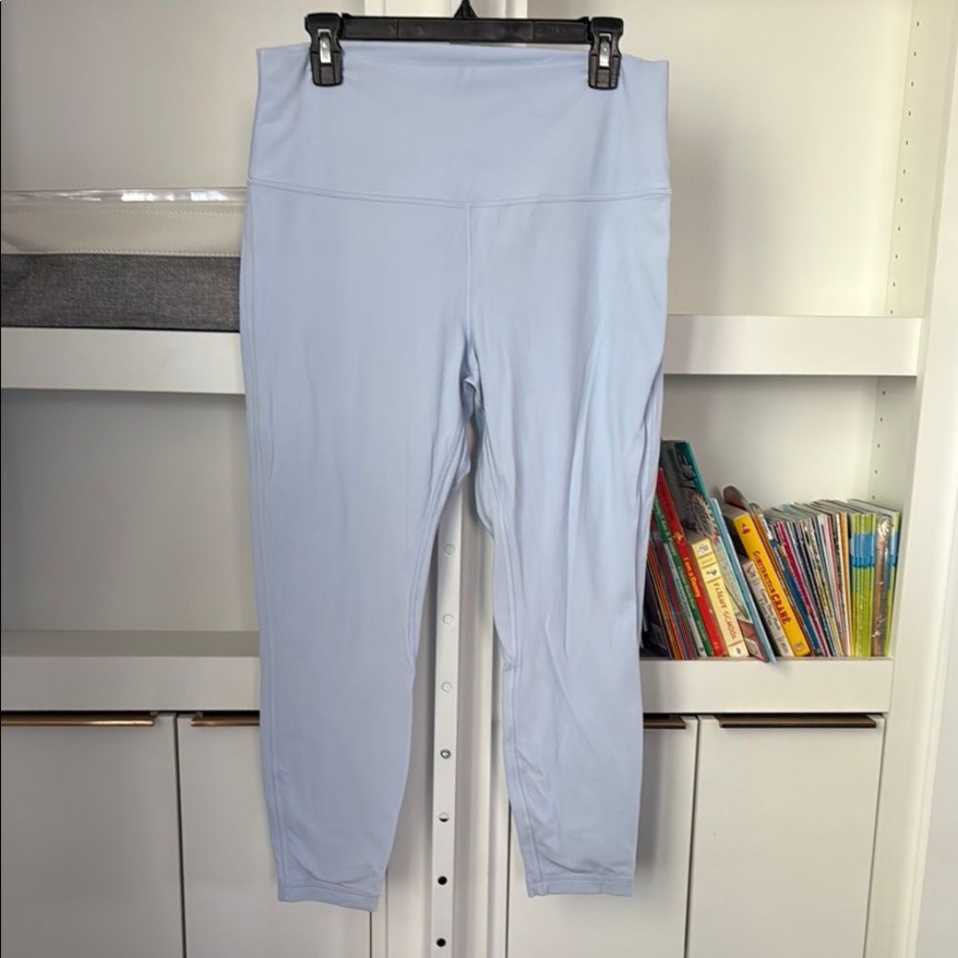 Lululemon Align High-Rise Pant 25 Sz 14 Pastel Blue 1403