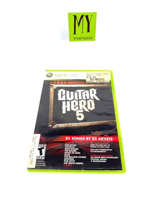 Guitar Hero 5 Xbox 360