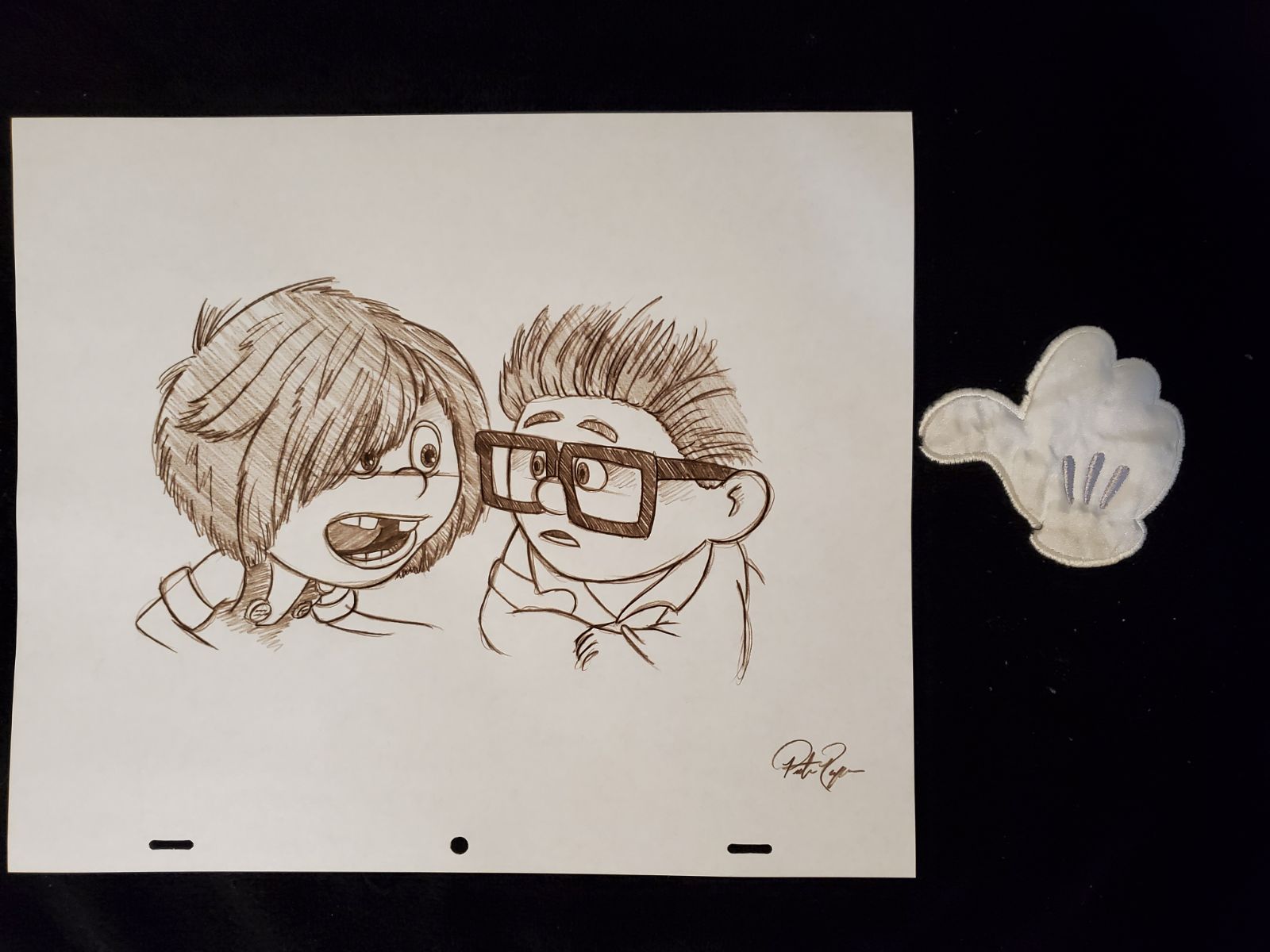 Disney Pixar Up Carl Ellie South America
