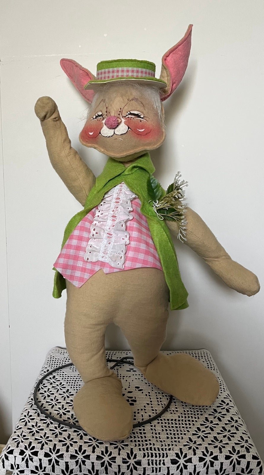 Annalee Vintage Easter Parade Bunny