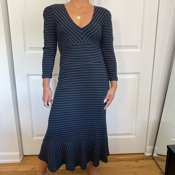 Maeve long sleeve maxi dress
