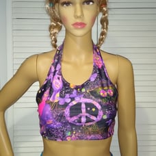 Women's size M UV halter top