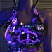 Women's size M UV halter top