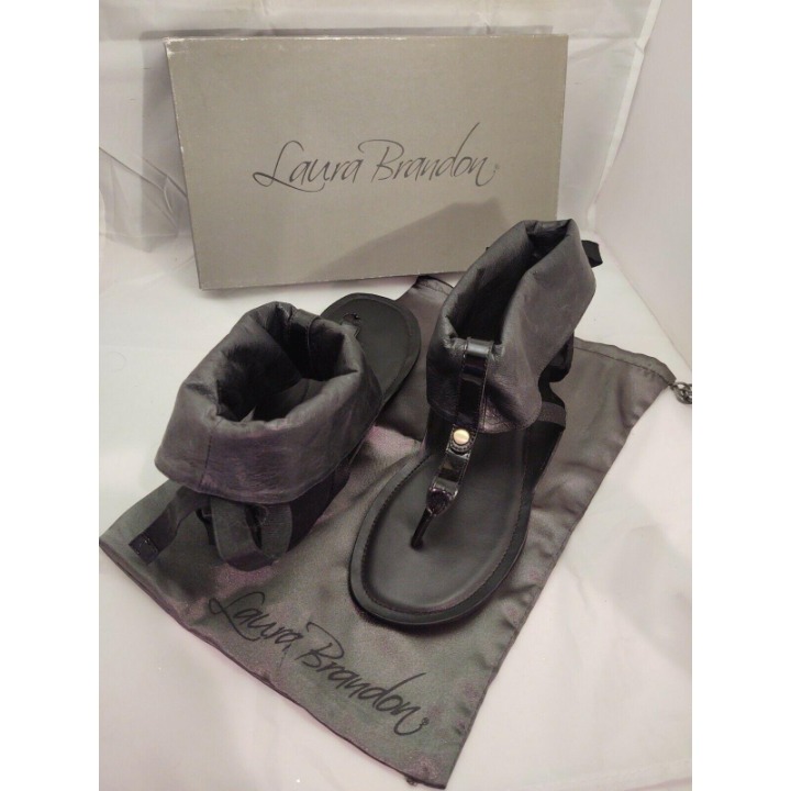 New Laura Brandon Gladiator Sandals 10