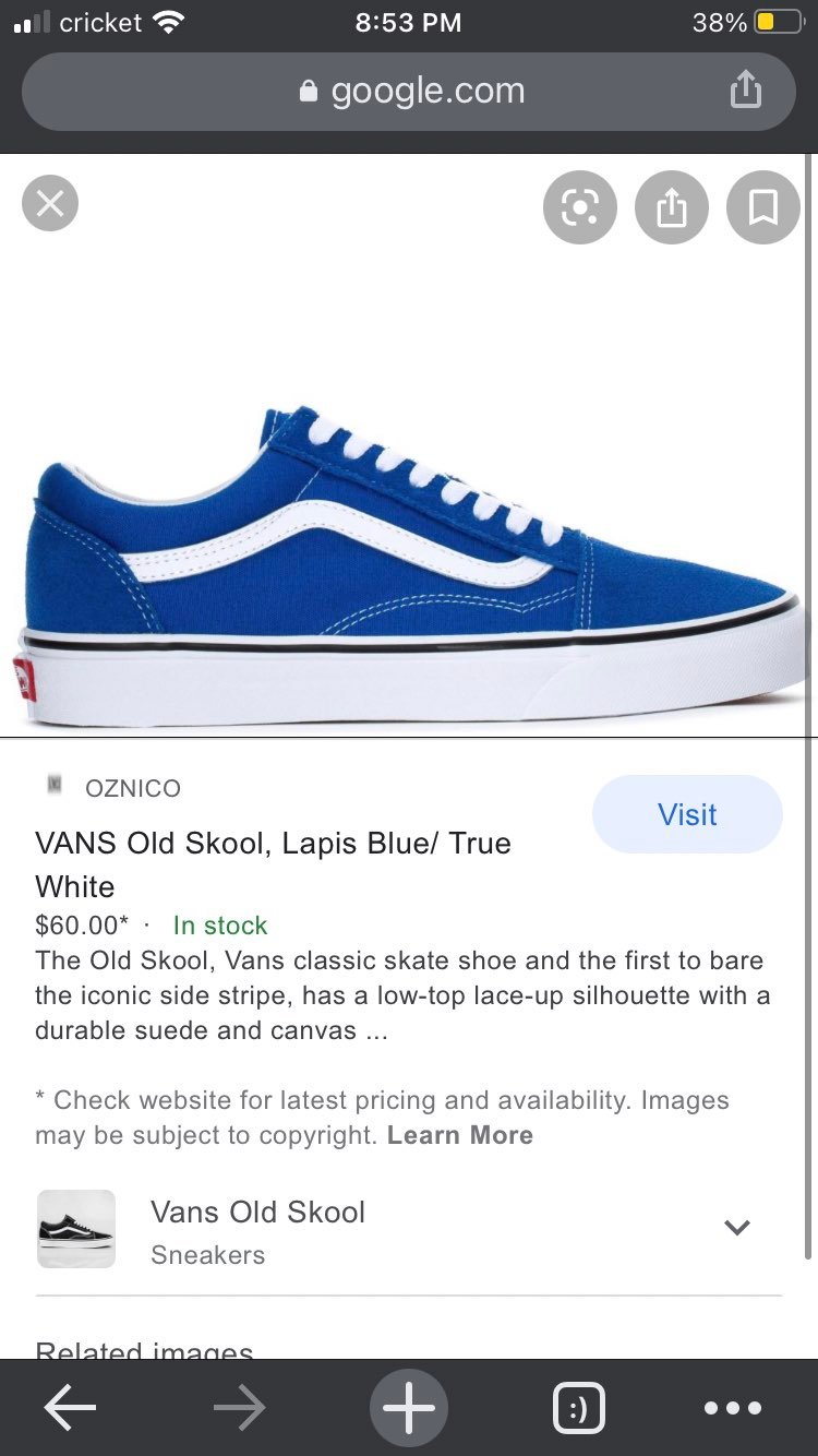 VANS shoes women