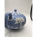 VTG Wedgwood England Blue Jasperware Teapot Porcelain