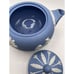 VTG Wedgwood England Blue Jasperware Teapot Porcelain