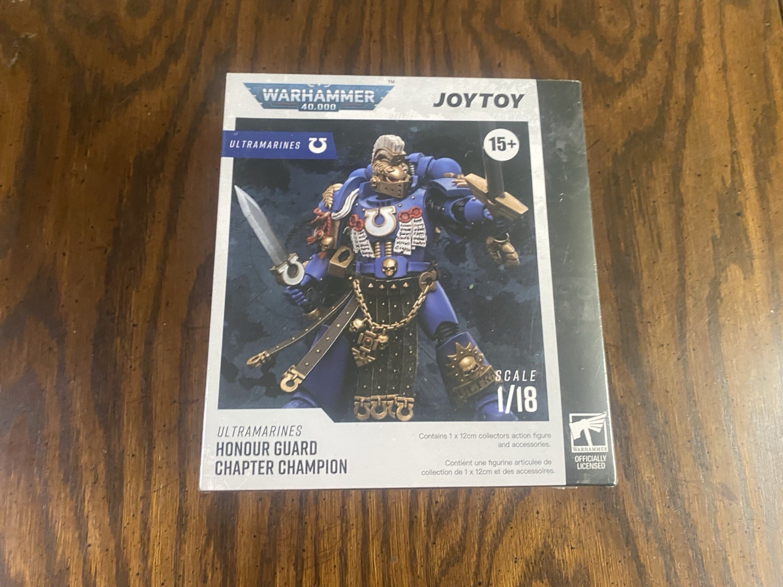Joytoy Warhammer 40k Ultramarines Honour Guard Chapter Champion 1/18 5 NIB