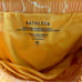 Women's Athleta Mesh Racer Run Mid Rise Short 4 Inch Inseam Size XS Yellow Print