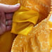 Women's Athleta Mesh Racer Run Mid Rise Short 4 Inch Inseam Size XS Yellow Print