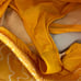 Women's Athleta Mesh Racer Run Mid Rise Short 4 Inch Inseam Size XS Yellow Print