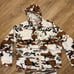 Vintage single stitch Snow camo covers large top, medium bottom