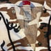 Vintage single stitch Snow camo covers large top, medium bottom