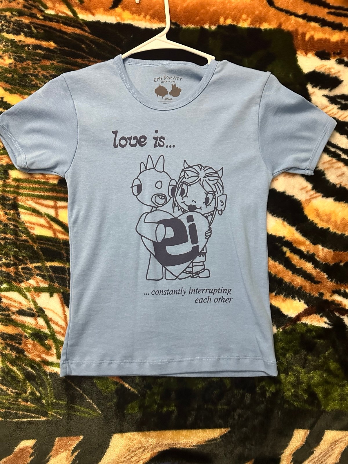 emergency intercom merch baby tee