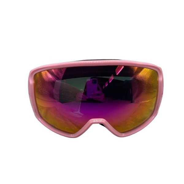 Horvath Womens Ski Snow Snowboard Goggles Pink Color Mirrored NWOT