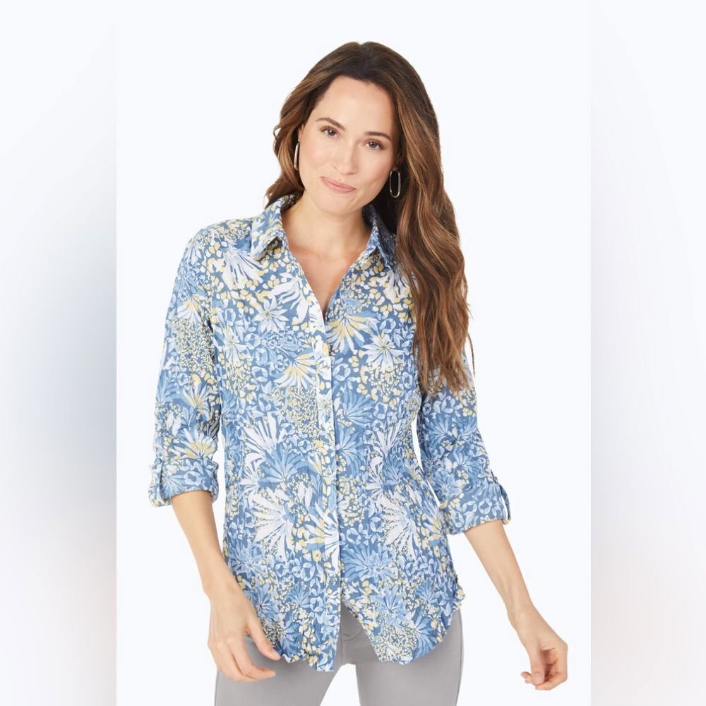 Zoey Botanical Shirt