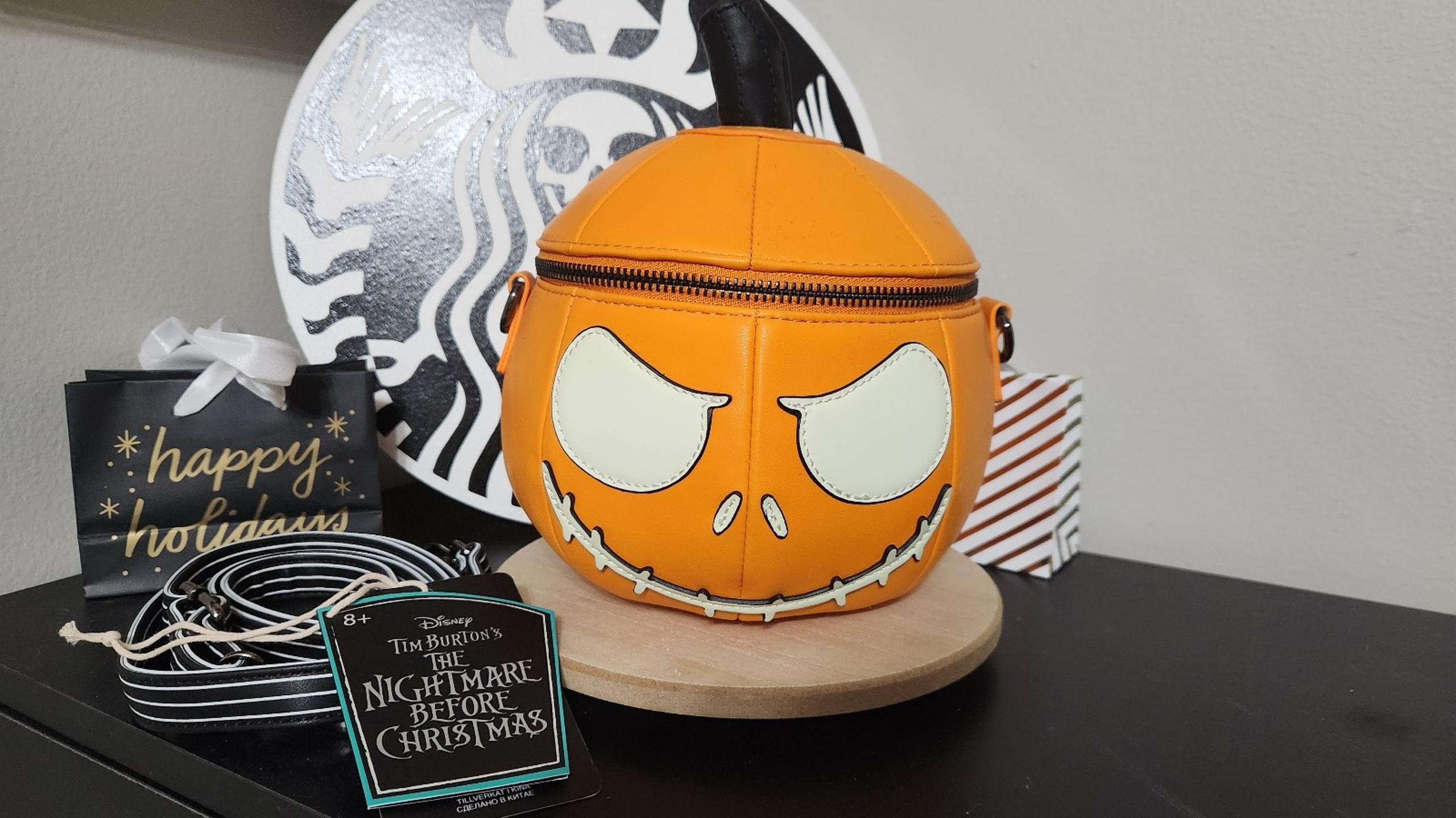 Loungefly Pumpkin Jack Nightmare Before Christmas Crossbody