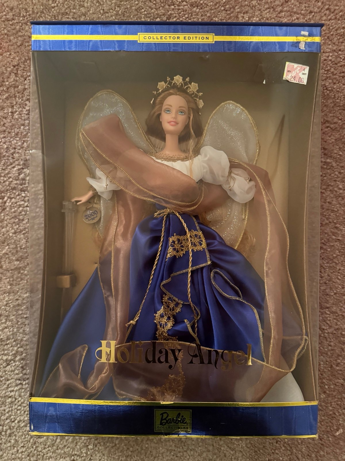 Vintage Holiday Angel Barbie Doll - Collector Edition - New In Box (NIb