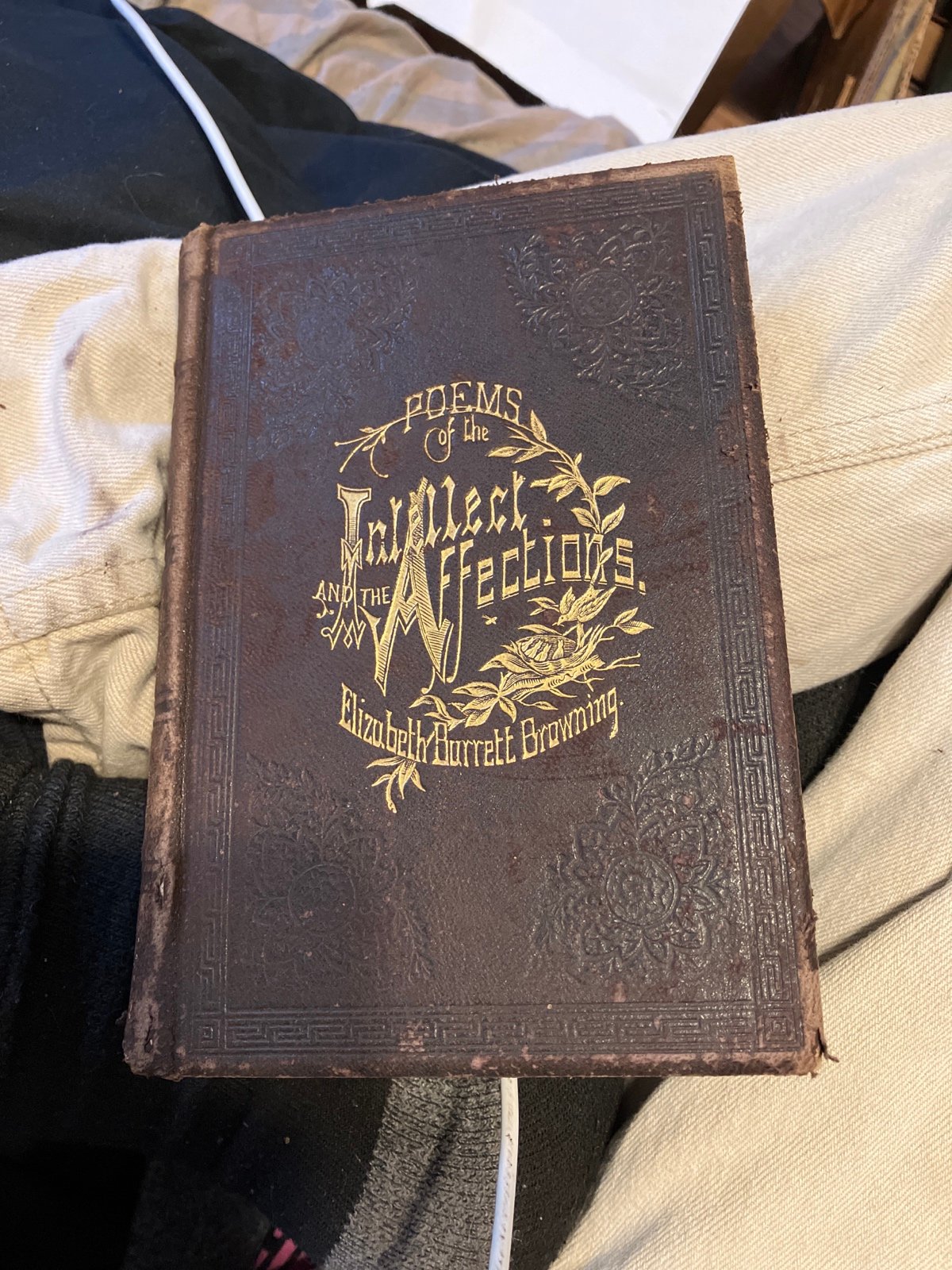 Poems of the Intellect and the Affections Book by Elizabeth Barrett Browning